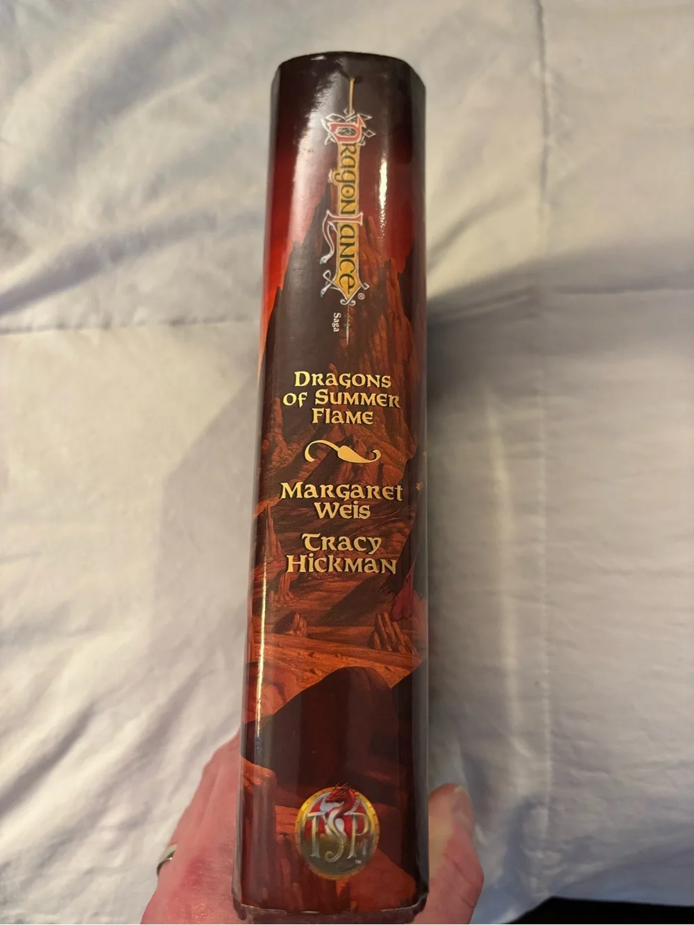 Dragonlance Dragons of Summer Flame Hardcover original dust jacket First edition